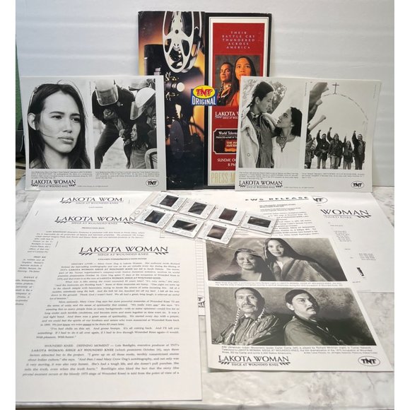 TNT Movie Press Kit Lakota Woman 94 Irene Bedard August Schellenberg Dean Norris - Picture 11 of 11